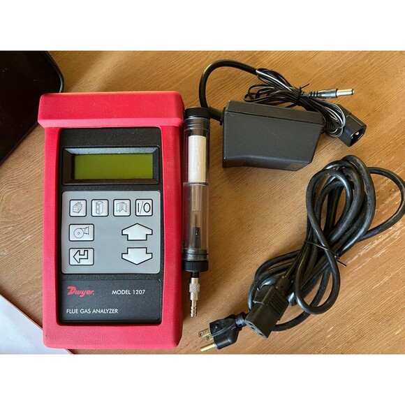 Dwyer Model 1207A Handheld Flue Gas Analyzer Tester Industrial Testing Equipment - Picture 4 of 12
